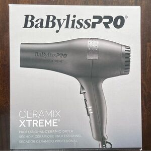 BaByliss PRO Ceramix Xtreme 2000 Watt Pro Hair Dryer Ceramic Salon Black NEW